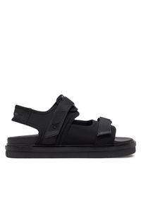 Calvin Klein Jeans Sandały Sandal Velcro Np In Mr YM0YM00940 Czarny. Kolor: czarny