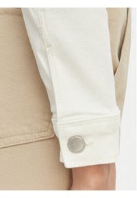 Vero Moda Kurtka jeansowa Wild 10284492 Kremowy Regular Fit. Kolor: kremowy. Materiał: bawełna #4