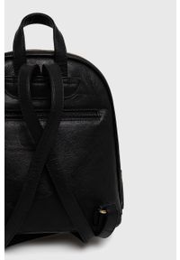 Answear Lab Plecak damski kolor czarny mały gładki. Kolor: czarny. Wzór: gładki. Styl: wakacyjny #4