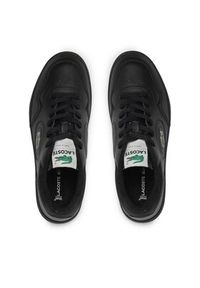 Lacoste Sneakersy Lineset 746SMA0045 Czarny. Kolor: czarny. Materiał: skóra