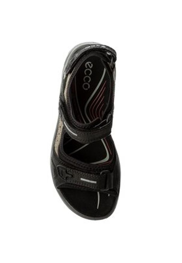ecco - ECCO Sandały Offroad 06956350034 Czarny. Kolor: czarny. Materiał: skóra, nubuk