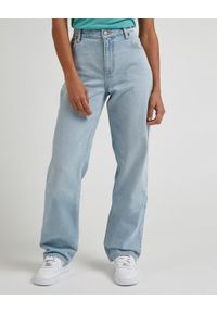 Lee - LEE JANE DAMSKIE SPODNIE JEANSOWE JEANSY DŻINSY SOFT DIFFUSED L34QHGB33 112330587