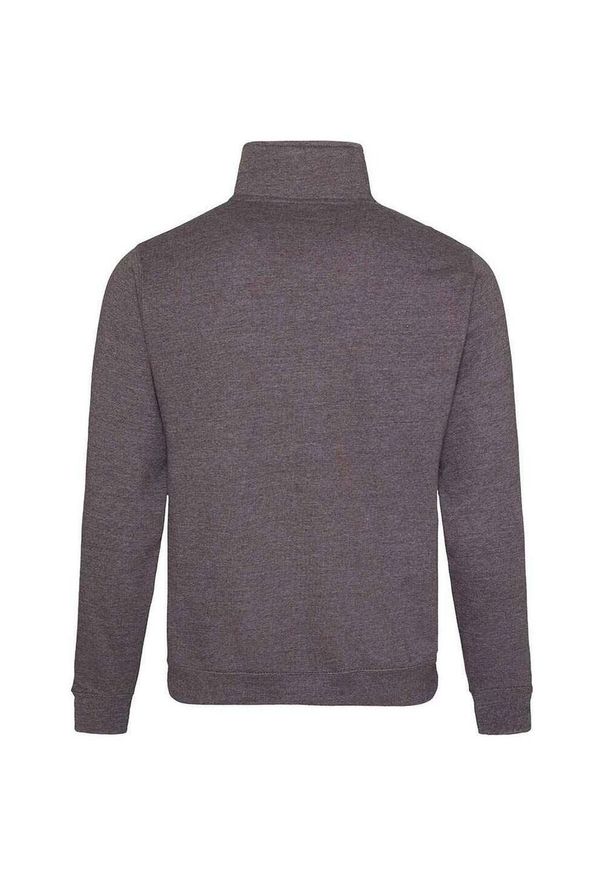 AWDIS - Bluza Męska Sophomore Quarter Zip. Kolor: wielokolorowy, szary, brązowy