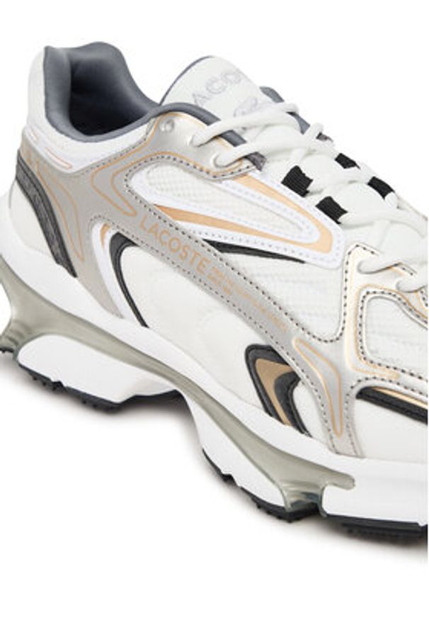 Lacoste Sneakersy L003 2K24 7-50SMA0104 Biały. Kolor: biały. Materiał: materiał