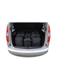 KJUST - Torby Do Bagażnika Skoda Roomster 2006-2015 4Szt Kjust. Kolor: czarny. Styl: sportowy #1