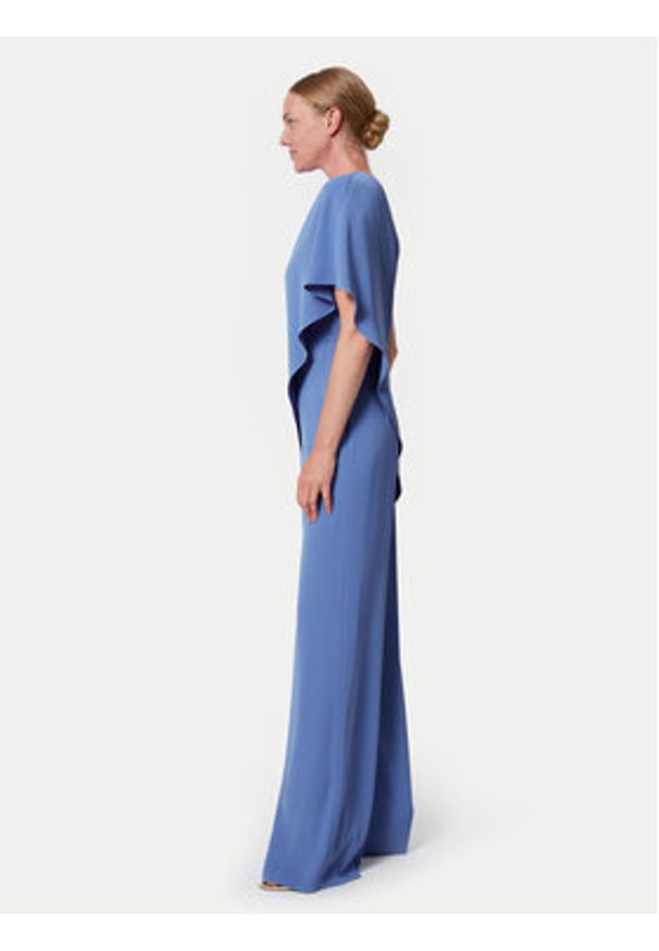 Lauren Ralph Lauren - LAUREN RALPH LAUREN Kombinezon 253909456005 Niebieski Regular Fit. Kolor: niebieski. Materiał: syntetyk