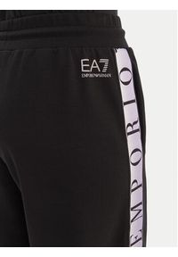 EA7 Emporio Armani Spodnie dresowe 7W001155 AF12501 UC001 Czarny Relaxed Fit. Kolor: czarny. Materiał: syntetyk #2