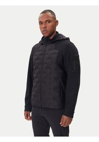 BOSS Kurtka puchowa J T-Down Hybrid 50541045 Czarny Regular Fit. Kolor: czarny. Materiał: syntetyk