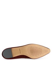Geox Baleriny D Giselda15 D56YUA 021HH C6014 Bordowy. Kolor: czerwony. Materiał: zamsz, skóra
