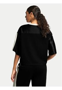 Adidas - adidas T-Shirt Stadium JY6971 Czarny Loose Fit. Kolor: czarny. Materiał: syntetyk #6