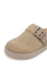 G-Star RAW - G-Star Raw Klapki BROOKE-25SS452 Beżowy. Kolor: beżowy. Materiał: skóra, zamsz #7