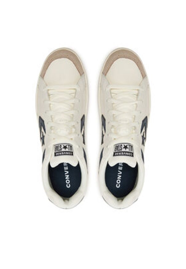 Converse Sneakersy Pro Blaze Classic Retro '90S A10401C Biały. Kolor: biały. Materiał: zamsz, skóra