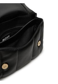 BOSS - Boss Torebka 50523348 Czarny. Kolor: czarny. Materiał: skórzane