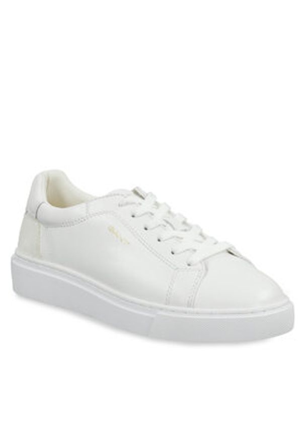GANT - Gant Sneakersy 32531217 Biały. Kolor: biały. Materiał: skóra