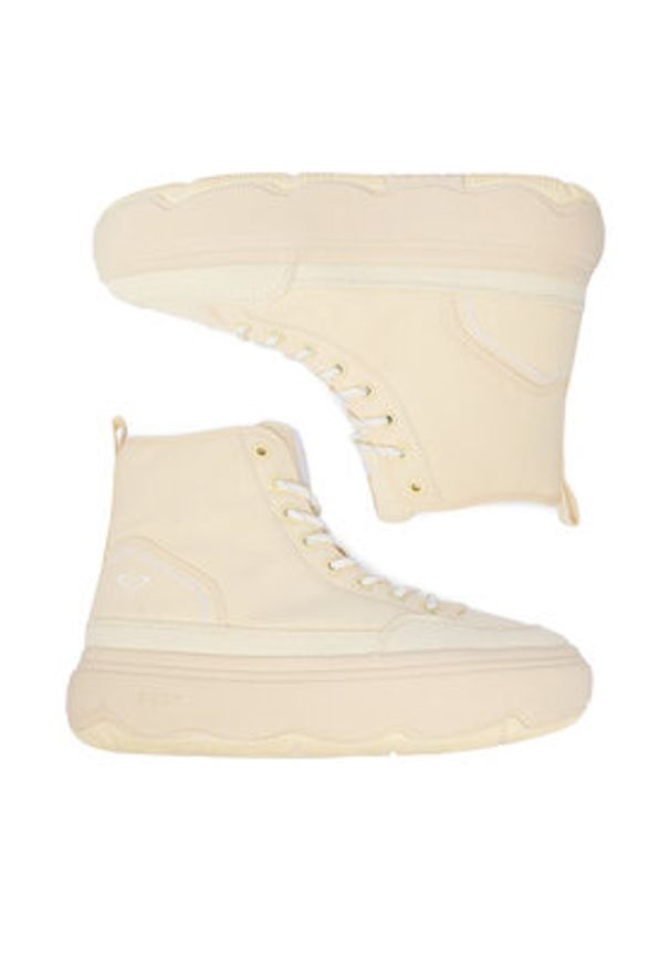 Roxy Sneakersy CEOB-V12-1215 Żółty. Kolor: żółty. Materiał: materiał