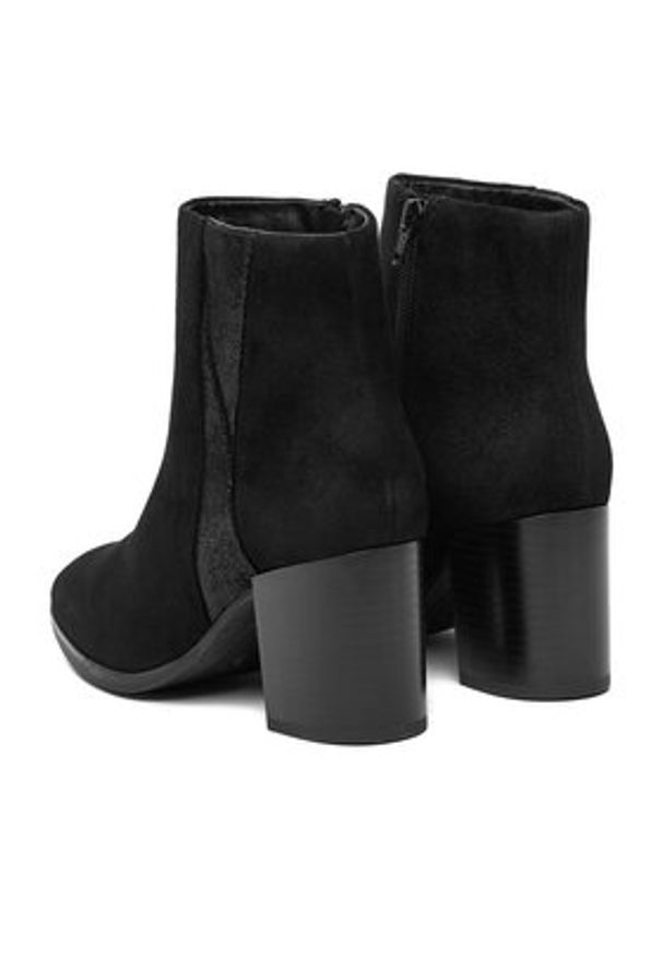 Lasocki Botki CEO-WB-GIOIA-54 Czarny. Kolor: czarny. Materiał: zamsz, skóra