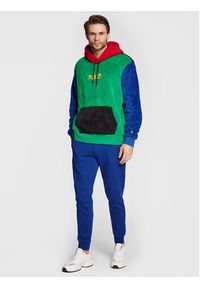 Polo Ralph Lauren Polar 710881758001 Kolorowy Regular Fit. Typ kołnierza: polo. Materiał: polar, syntetyk. Wzór: kolorowy #4