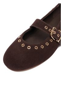 Lasocki Baleriny CEO-HY62517-2 Brązowy. Kolor: brązowy. Materiał: zamsz, skóra #2