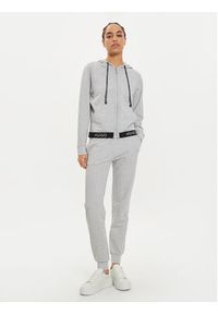 Hugo Bluza Sporty Logo 50520504 Szary Relaxed Fit. Kolor: szary. Materiał: bawełna, syntetyk. Styl: sportowy #5