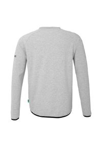 UHLSPORT - Bluza dziecięca Uhlsport ID. Kolor: czarny, biały, szary, wielokolorowy. Długość rękawa: raglanowy rękaw. Wzór: napisy. Sport: piłka nożna