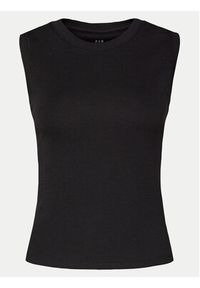 GAP - Gap Top 540735-01 Czarny Slim Fit. Kolor: czarny. Materiał: bawełna #8