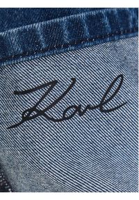 Karl Lagerfeld - KARL LAGERFELD Jeansy A3W10017 Niebieski Straight Fit. Kolor: niebieski #3