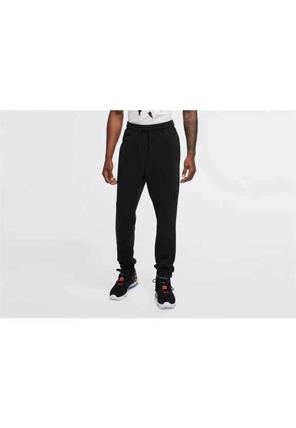 Spodnie sportowe męskie Nike Lebron. Kolor: czarny. Materiał: dresówka. Długość: długie