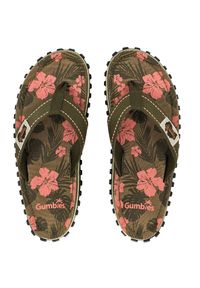 Gumbies - Japonki GUMBIES ISLANDER FLIP-FLOPS. Kolor: zielony