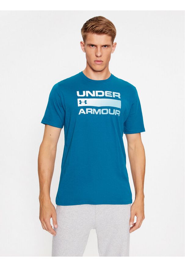 Under Armour T-Shirt Ua Team Issue Wordmark Ss 1329582 Niebieski Loose Fit. Kolor: niebieski. Materiał: bawełna, syntetyk