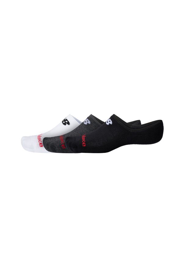 Skarpety New Balance LAS51313WM – multikolor. Kolor: wielokolorowy. Materiał: włókno, materiał, bawełna. Wzór: napisy