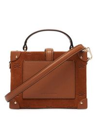 Karl Lagerfeld - KARL LAGERFELD Torebka B1W30266 Brązowy. Kolor: brązowy. Materiał: skórzane, zamszowe #3