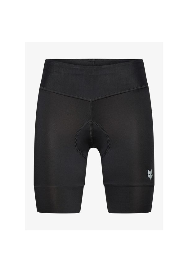 FOX - Spodenki rowerowe damskie Fox Tecbase Lite Liner Short. Kolor: czarny. Sport: kolarstwo