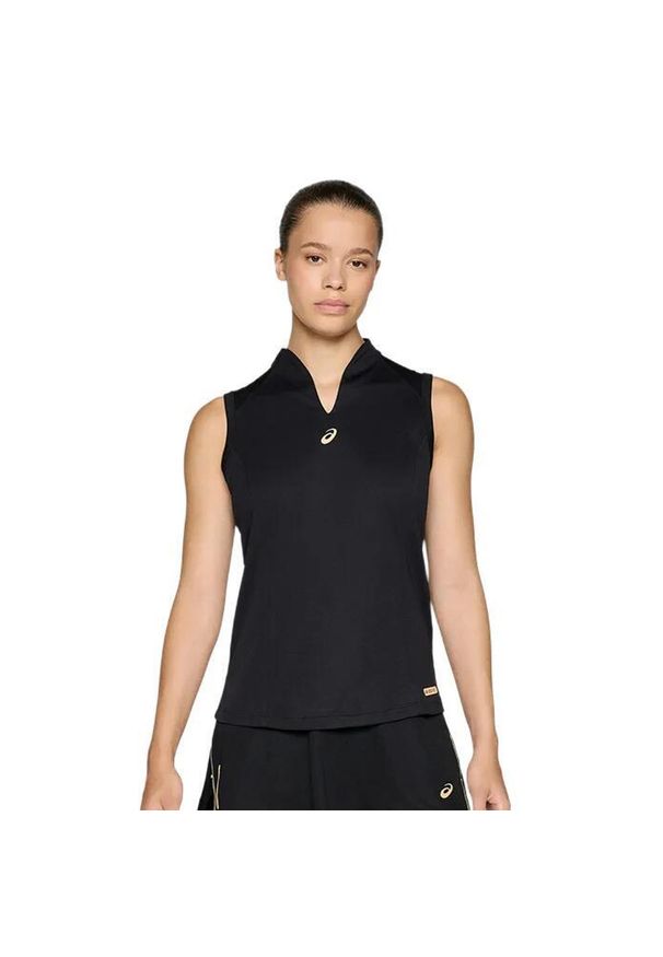 Damski tank top Asics. Kolor: czarny