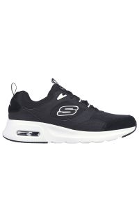 skechers - Buty Skechers Skech-Air Court Homegrown 232646BKW - czarne. Zapięcie: sznurówki. Kolor: czarny. Materiał: guma, syntetyk, materiał, tkanina, zamsz. Szerokość cholewki: normalna. Model: Skechers Sport