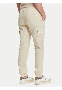 Tommy Jeans Joggery Austin DM0DM21791 Beżowy Slim Fit. Kolor: beżowy. Materiał: bawełna #2
