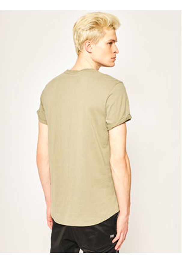 G-Star RAW - G-Star Raw T-Shirt Sustainable D16396-B353-2199 Zielony Relaxed Fit. Kolor: zielony. Materiał: bawełna