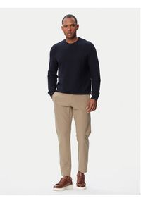 BOSS Sweter H-Lofranco 50565565 Granatowy Regular Fit. Kolor: niebieski. Materiał: bawełna #2