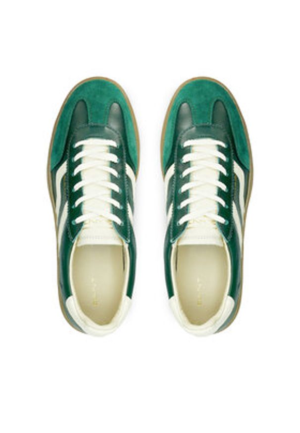 GANT - Gant Sneakersy 31531040 Zielony. Kolor: zielony. Materiał: skóra