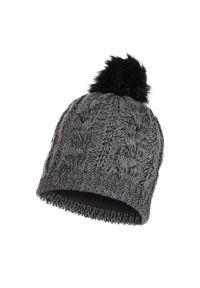 Buff - BUFF® Czapka Zimowa Knitted & Fleece Hat Darla GREY PEWTER. Sezon: zima #1