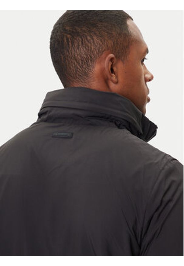 Calvin Klein Kurtka przejściowa LV04LC511G Czarny Relaxed Fit. Kolor: czarny. Materiał: syntetyk