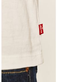 Levi's® - Levi's - Longsleeve 36015.0010-0010. Okazja: na spotkanie biznesowe, na co dzień. Kolor: biały. Materiał: dzianina. Długość rękawa: długi rękaw. Wzór: nadruk. Styl: biznesowy, casual #2