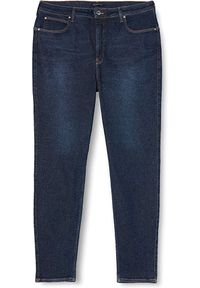 Lee - LEE SUPER HIGH SCARLET DAMSKIE SPODNIE JEANSOWE DARK PAMELA L32GMXRB 112107482