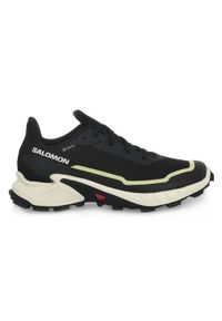 salomon - Buty do biegania damskie Salomon Alphacross 5 Gtx. Zapięcie: sznurówki. Kolor: czarny. Materiał: syntetyk, tkanina, materiał. Szerokość cholewki: normalna. Technologia: Gore-Tex