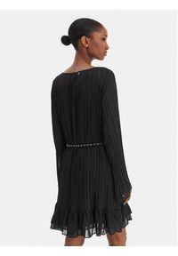 Guess Sukienka codzienna W6RK37 WJ712 Czarny Regular Fit. Okazja: na co dzień. Kolor: czarny. Materiał: syntetyk. Typ sukienki: proste. Styl: casual #4
