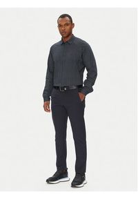 BOSS Koszula Excurse 50544843 Granatowy Regular Fit. Kolor: niebieski. Materiał: bawełna #4