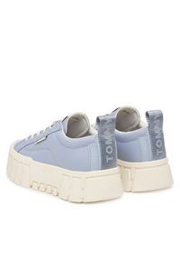 Tommy Jeans Sneakersy Tjw Flatform Chunky Sneaker EN0EN03036 Niebieski. Kolor: niebieski. Materiał: materiał #4