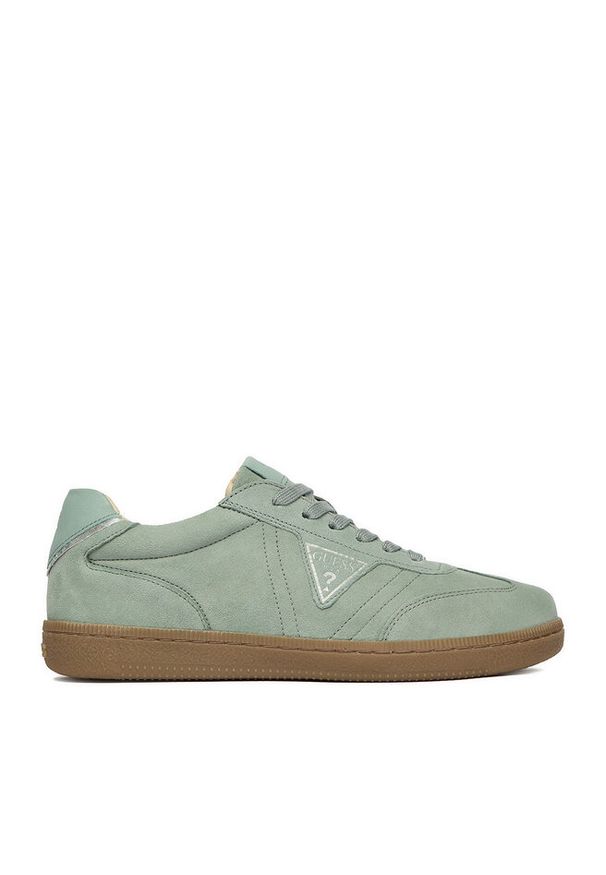 Sneakersy Guess. Kolor: zielony