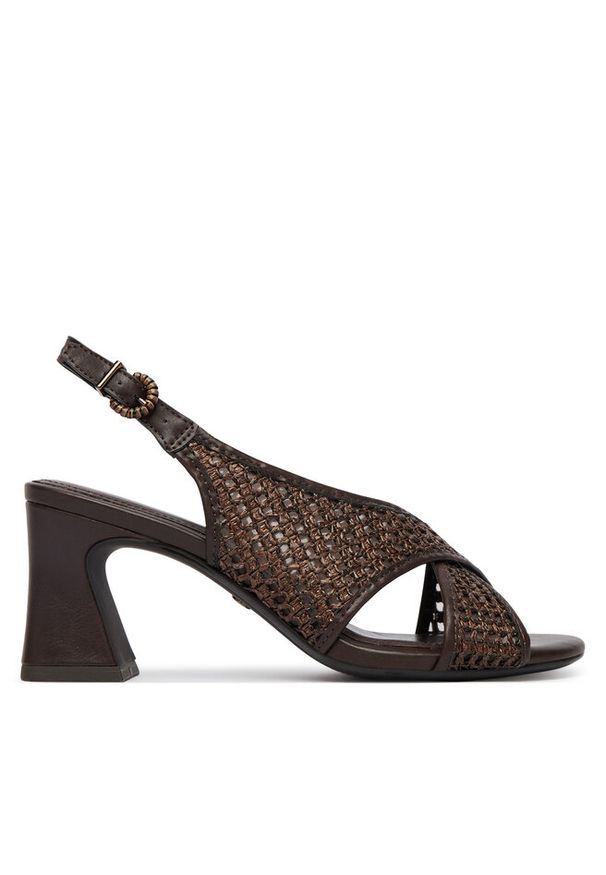 Sandały Tamaris. Kolor: brązowy