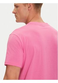 BOSS T-Shirt 50491706 Różowy Regular Fit. Kolor: różowy. Materiał: bawełna #5