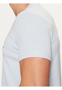 TOMMY HILFIGER - Tommy Hilfiger T-Shirt MW0MW10800 Błękitny Slim Fit. Kolor: niebieski. Materiał: bawełna #5